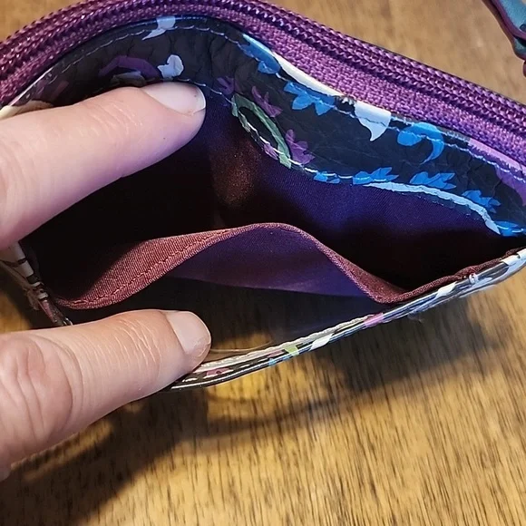 Fossil Multicolor Floral Wallet EUC - Picture 10 of 12